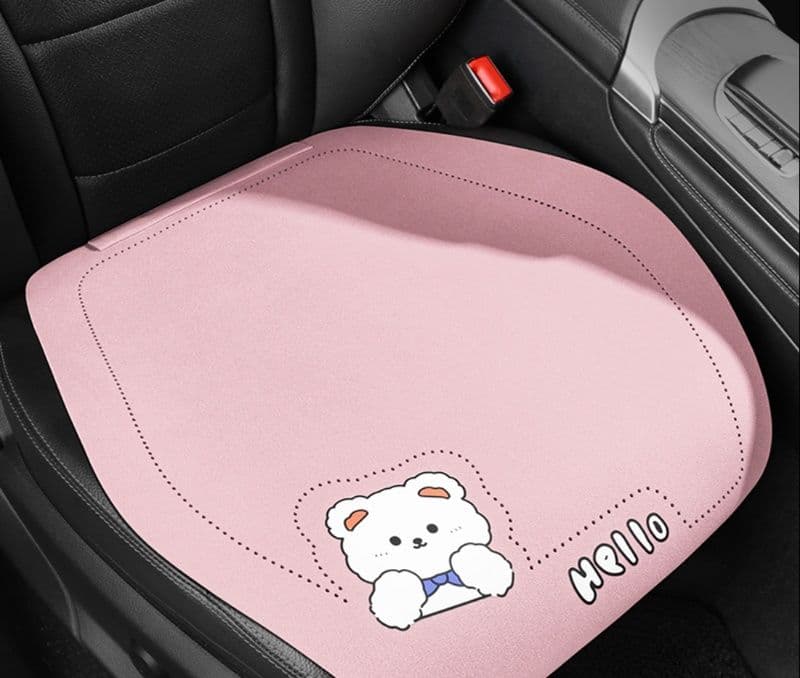 車シートカバー 後部座席 かわいいクマさん柄の車シートカバー
