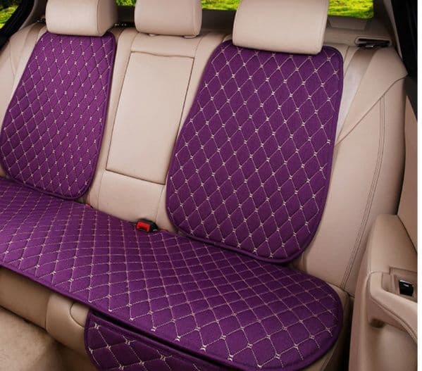 車シートカバー 後部座席 四季対応型 後部座席用キルティングシートカバー