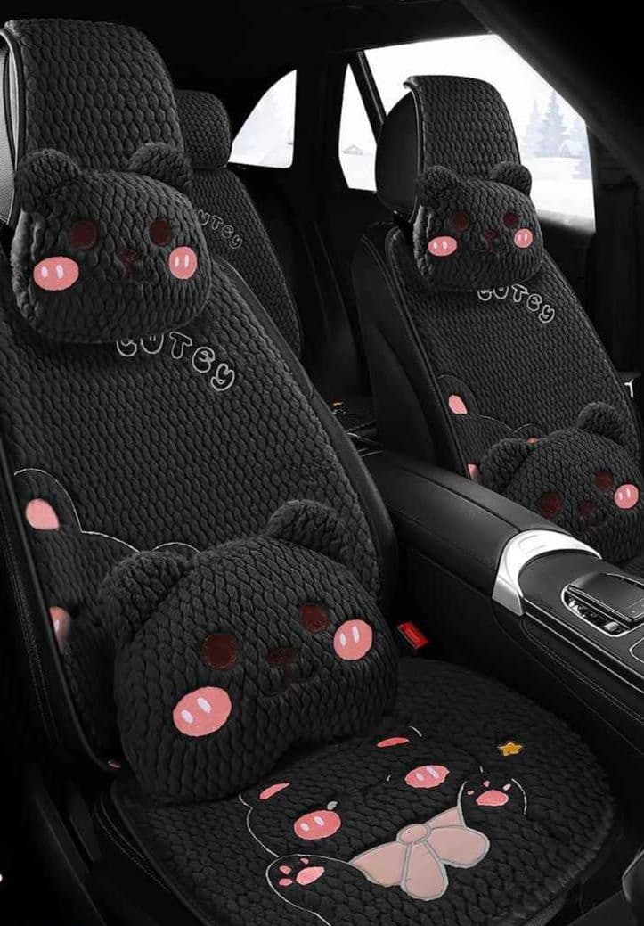 車シートカバー 運転席 かわいい動物柄シート