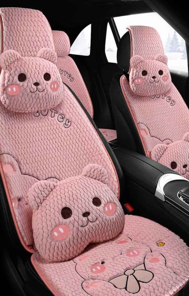 車シートカバー 運転席 かわいい動物柄シート
