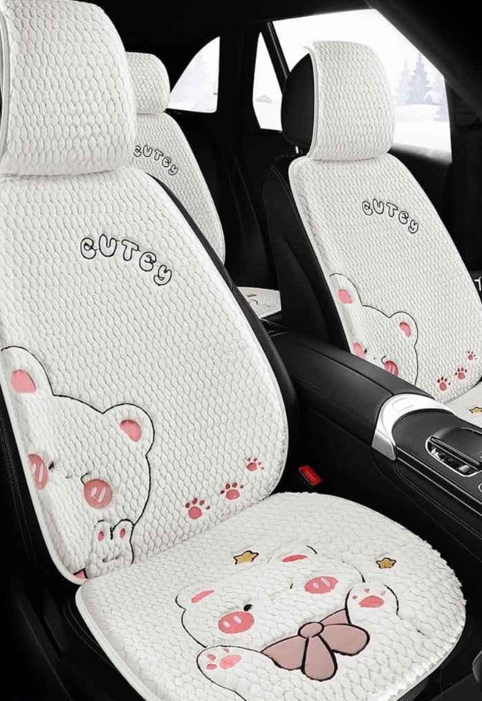 車シートカバー 運転席 かわいい動物柄シート