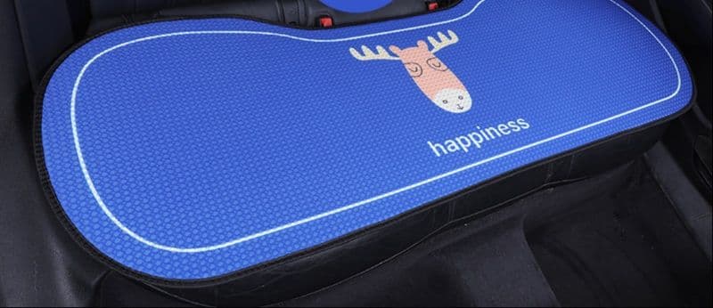 車シートカバー 後部座席 四季適用 かわいい動物柄 後部座席カバー