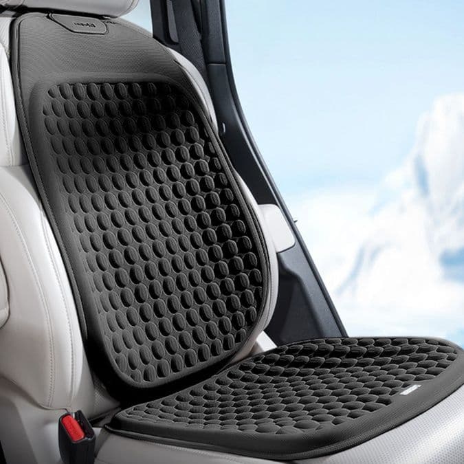 車シートカバー 立体冷感運転席カバー