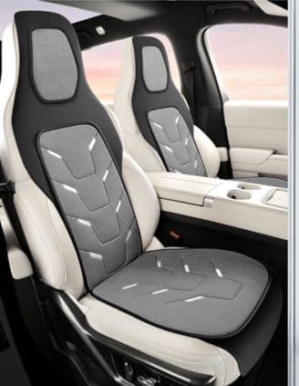 車シートカバー プレミアム矢印デザイン運転席カバー
