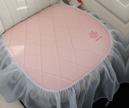 車シートカバー プリンセスレースシートカバー