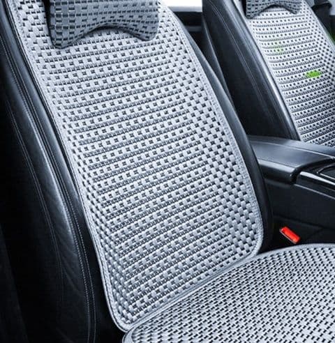 車シートカバー 涼感メッシュ後部座席シートカバー
