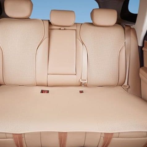 車シートカバー 高級感漂う立体型後部座席シートカバー