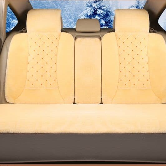 車シートカバー 高級キルティング後部座席シートカバー