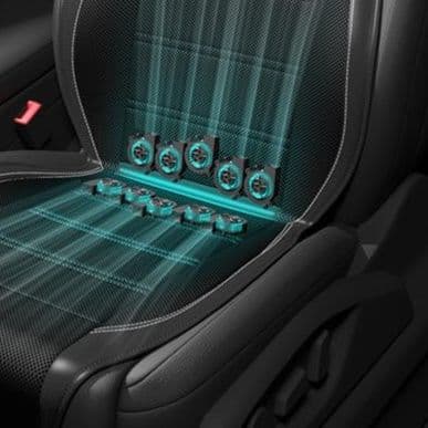 車シートカバー 通気性メッシュ冷却ファン付き運転席専用シートカバー