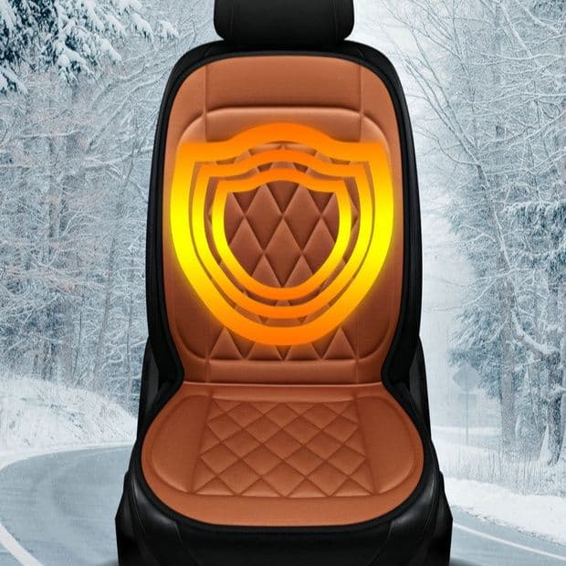 車シートカバー運転席専用高級菱形キルティング合成皮革