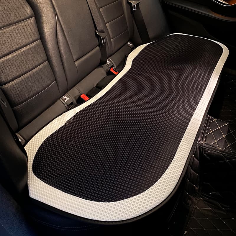 車シートカバー 後部座席 花型 後部座席クッションカバーセット