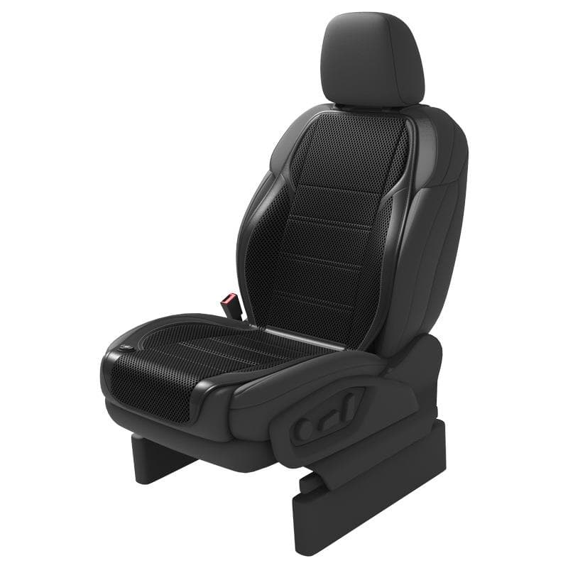 車シートカバー 通気性メッシュ冷却ファン付き運転席専用シートカバー
