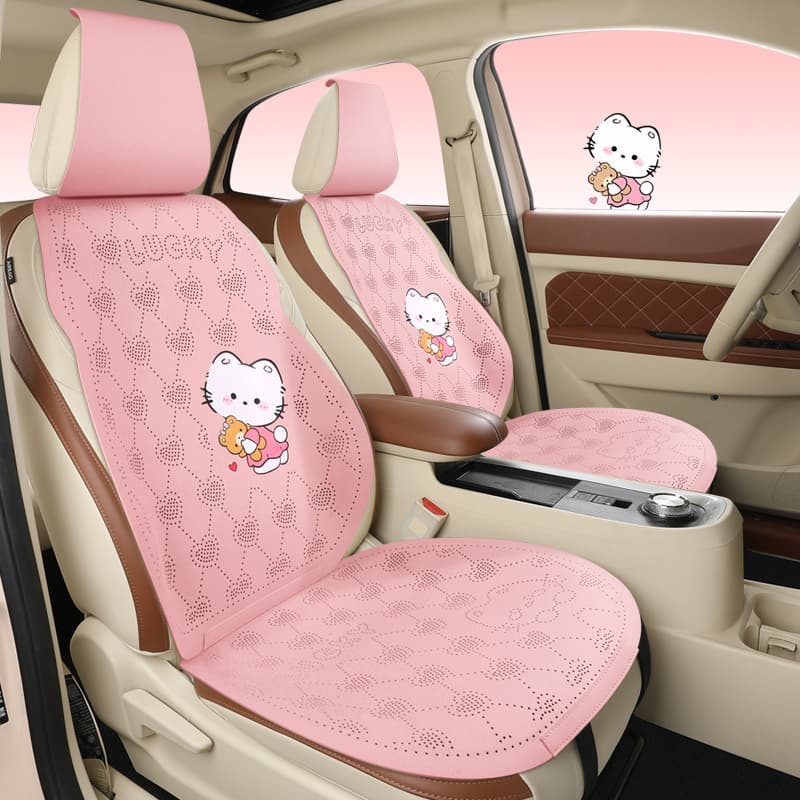 車シートカバー 運転席 かわいい猫柄