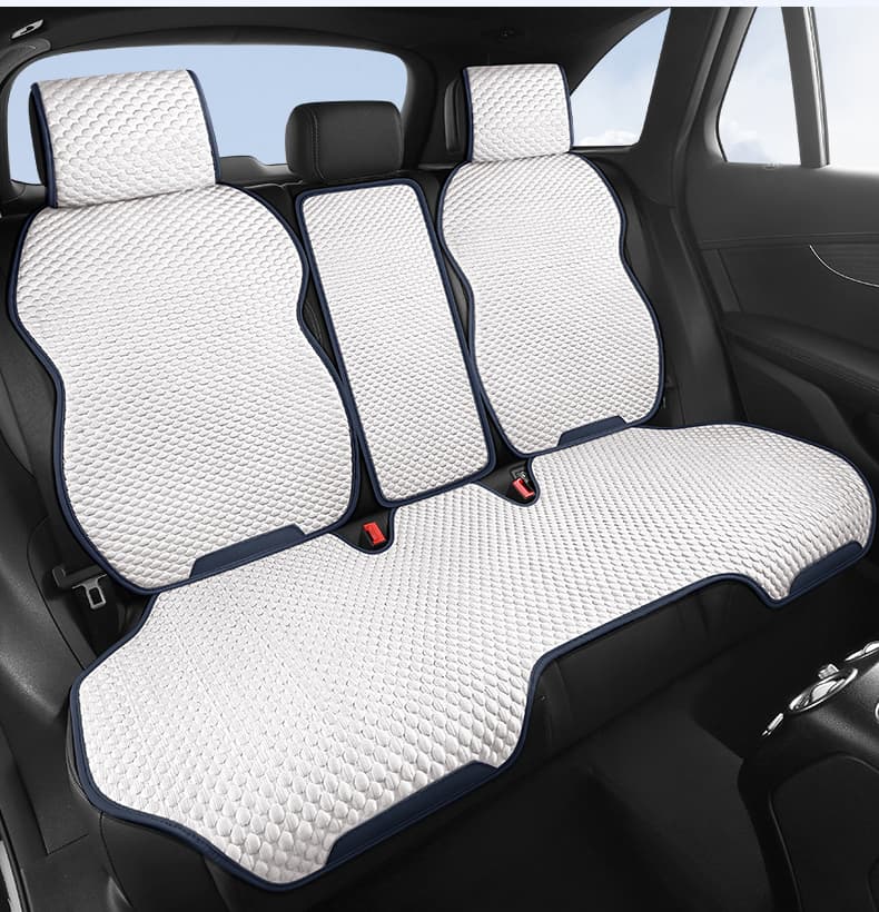 車シートカバー 後部座席 立体キルト加工 後部座席用シートカバー