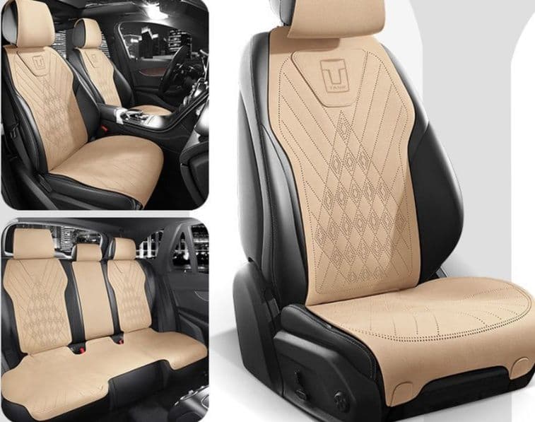 車シートカバー 運転席 高級感あふれる立体キルティングシート